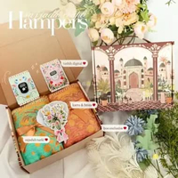 Sajadah Couple Turki Premium BCRTG2 + Tasbih Digital & Gift Set | Kado Wedding, Seserahan, Anniversa