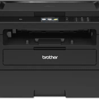 Brother Compact Monochrome Laser Printer, HLL2395DW, Flatbed Copy &amp; Scan, Wireless Printing, NFC with Refresh Subscription Free
