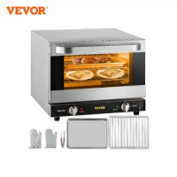 VEVOR Electric Oven Commercial Multifunction Countertop 3/4-Layer Baking Machine Home 21L 47L 66L Toaster Pizza Convection Oven