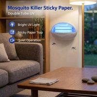 Taffware Lampu UV Anti Nyamuk Mosquito Killer Sticky Paper 365nm - BP-350 - Dual Tube Dual Tube
