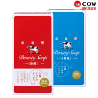 日本牛乳石鹼 牛乳香皂 3入組(玫瑰滋潤90g/茉莉清爽85g 任選)