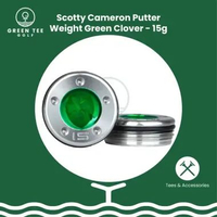 Golf Scotty Cameron Putter Weight Green Clover 1 Pair Pemberat Putter Scotty Cameron 15g