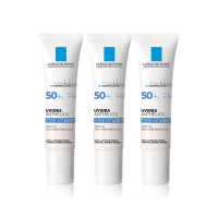 【理膚寶水】全護清爽防曬亮白乳SPF50+ PA++++ 30ml(3入組/均勻膚色/防曬推薦)