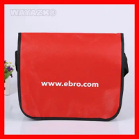 (1000pcs/lot) size 35x30x15cm(14x12x6") custom printed non woven fabric sling bag for gift
