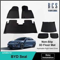 [READY STOCK] BCS Double Layers390 Floor Mat For BYD Seal 2024 2023 Car Interior Accessories Trunk C