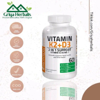 Bronson Vitamin K2+D3 Asli - Obat Herbal Kesehatan Tulang Sendi & Jantung Serta Imun Tubuh Isi 60 Ka