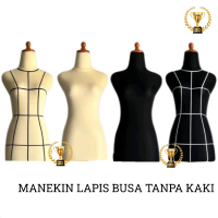 Manekin Patung Display | Manekin Dm I Manekin Lapis Busa Tanpa Kaki | Patung baju | Manekin Dress Ma
