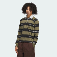 adidas Skateboarding Shmoofoil Rugby Shirt Unisex Green JD2841