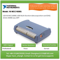 USA NI MCC1608G USB Multi-function data acquisition card DAQ 16-bit 250K8-way DIFF