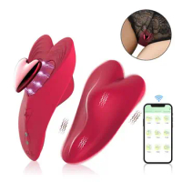 Remote Control APP Vibrator Lipstick Vibrator Sex Toys For Woman Wearable Panties Vibrating Egg Clitoris Stimulator For Couples