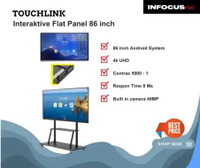 TOUCHLINK INTERACTIVE FLAT PANEL (ITF)TFL8600 R8 (86 INCH)