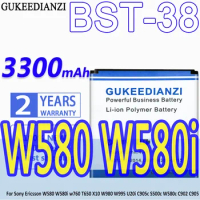 Battery BST-38 3300mAh For Sony Ericsson W580 W580i w760 T650 X10 W980 W995 U20i C905c S500c W580c C