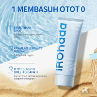IROHADA Facial Cleanser Removes Oil, Moisturizes, Gentle Face Wash 100G