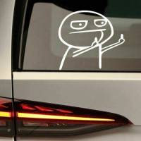 Car Sticker "FUUUUUUUCK you" Tuning Sticker Wall Sticker Size 11x10cm &amp; 20 Colours Available