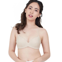 บราไร้โครง เสริมฟองน้ำ 20 mm รุ่น WB9V02 สีเนื้อ