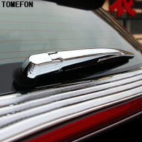 For Honda Vezel 2014 2015 ABS Chrome Rear Window Wiper Cover Trim Frame Streamer 3pcs Exterior Accessories