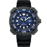 CITIZEN 星辰 PROMASTER競賽200米光動能潛水錶BN0225-04L附贈黑色延長錶帶