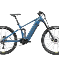 Ck-titan aluminum soft-tail electric mountain bike 27.5-inch 10-speed oil brakes for men and women off-road racing