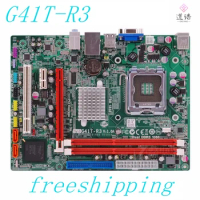 For ECS G41T-R3 V:1.0A Motherboard 4GB LGA 775 DDR3 Micro ATX Mainboard 100% Tested Fully Work