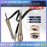 3/5PCS Hengfang Liquid Professional Eyeliner Makeup Golden Double Ended Eyeliner Make Up Long Lasting WaterproofEye Liner Pencil