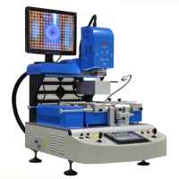 WDS-750 automatic bga rework station for iphone 7 plus mobile phone motherboard for S9 GPU IR soldering machine