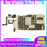 Motherboard For iPhone 11 Pro Max Clean iCloud Mainboard With IOS System 256GB Logic Board Full Function Support Update Plate