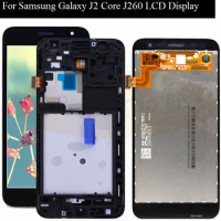 100% Tested For Samsung Galaxy J2 Core J260 LCD Display Screen Touch Screen Digitizer Assembly Replace For samsung J260 lcd