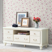 iFURNHOLIC Amandla TV Cabinet | Meja TV Minimalis laci Klasik | Rak TV Kayu - 110x34x45 cm | furnitu