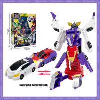 Turning Mecard HG GRYPHINX Gryphon Sphinx Transformation Truck Robot Cartoon Anime Car Model Battle Arena Vehicle Toy Kids Gift