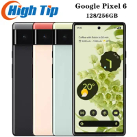 Unlocked Original Google Pixel 6 5G 6.4" 8GB RAM 128GB 256GB ROM Google Tensor Octa Core Cell Mobile Phone Android Smartphone
