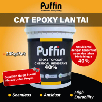 Cat Lantai Puffin Epoxy Topcoat (Chemical Resistant 40%) 20 Kg