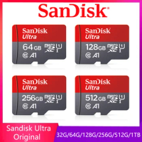 micro sd Memory Card Sandisk mini A1TF card 1TB 100% original 32gb 64GB 128G 256G 512gb Class10 UHS-1 Sflash ultra camera phone
