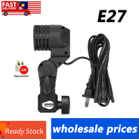E27 Screw Bulb Holder Socket is Suitable For Soft Light Box Studio Fill Light Bracket Accessories