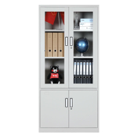 Office File Cabinet Iron Locker Document Cabinet Data Cabinet with Lock Low Cabinet Locker Financial Drawer Voucher Wardrobe