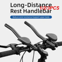 1/2/3PCS Rest TT Handlebar Clip on Aero Bars Handlebar Extension Triathlon Aerobars Tri Bars MTB Road Bike Cycling Rest