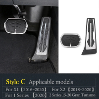 For BMW 1 2 3 5 67 series X1 X2 X3 X5 X6 F30 F45 F10 G01 G30 E70 E90 Car Accelerator Footrest Pedal