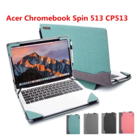 Laptop Case Cover for Acer Chromebook Spin 513 CP513 13.3 inch PC Notebook Stand Shell Sleeve Protective Skin Bag