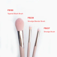 FB180 Tapered Blush FB237 / FB238 Smudge Blender Makeup Brushes Set - Sweety-Pink Powder Eyeshadow Beauty Cosmetics Blender Tool