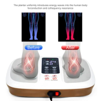 Suyzeko Tera Hertz Therapy Wave Devices Terahertz Lightwave Therapy Device Photon Heating Foot Massager Health Care 2024 Gifts