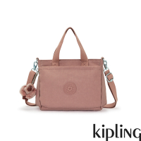 Kipling 乾燥藕粉色多袋手提包-KANAAN