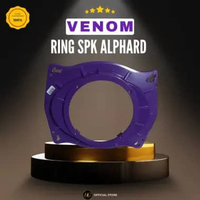 Ring Speaker Venom Alumunium Oval Plug And Play Alphard 6.5 Inch