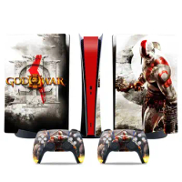 God of war for PS5 digital skin sticker for PS5 digital pvc skins for ps5 digital vinyl skin stickers with 2 controllers skins