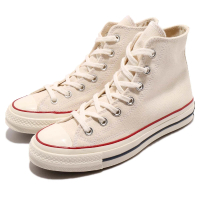 CONVERSE 帆布鞋 All Star 70 高筒 休閒鞋 男鞋 女鞋 黑標三星 基本款 情侶鞋 穿搭 米白 白(162053C)
