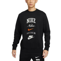 NIKE 男 AS M NK CLUB BB CREW 流行 休閒圓領T(長)-FN2611010 