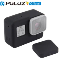 Silicone Protective Case with Lens Cover for GoPro HERO7 Black / 7 White / 7 Silver / 6 / 5 Soft Case Cover