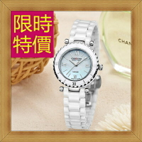 陶瓷錶 女手錶-流行時尚優雅女腕錶6色55j33【獨家進口】【米蘭精品】