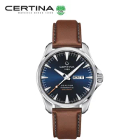 Certina Kinetic Energy Series Automatic Mechanical Watch Men's Watch Luminous Pointer Luxury Men's Watch Simple Belt Watch Gift