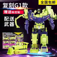 transformation Robot G1 Re-issue Reissue Devastator 6 IN 1 Combiner action figure model collection toy