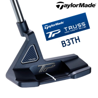 【TaylorMade】限定款 Taylormade TP TRUSS B3TH 午夜藍 高爾夫推桿(楔型桿頸 可減少失誤的推桿)