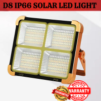 D8 IP-167 Solar LED Light 1000W Headlamp Super Terang Waterproof Rechargeable Lampu Depan Portable l